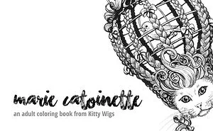 I Made A Coloring Book Of Cats In Wigs