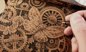 It Took Me 50 Hours And Thousands Of Lines To Bring This Old Coffee Grinder Lamp To Life