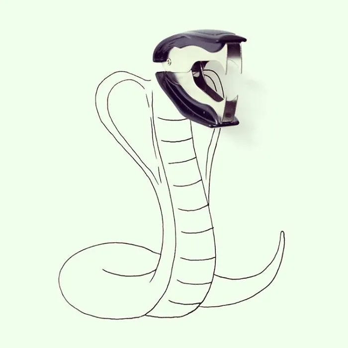 Everyday Objects Turned Into Imaginative Illustrations (Part 2)