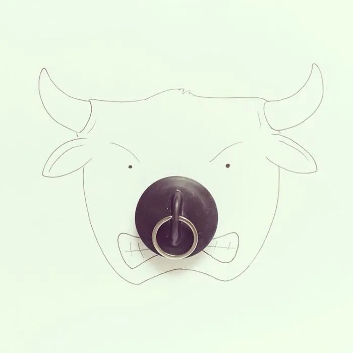 New Everyday Objects Turned Into Imaginative Illustrations By Javier Pérez