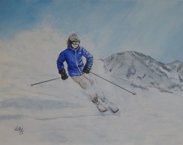 Skiing Whistler Blackcomb Bc, Canada