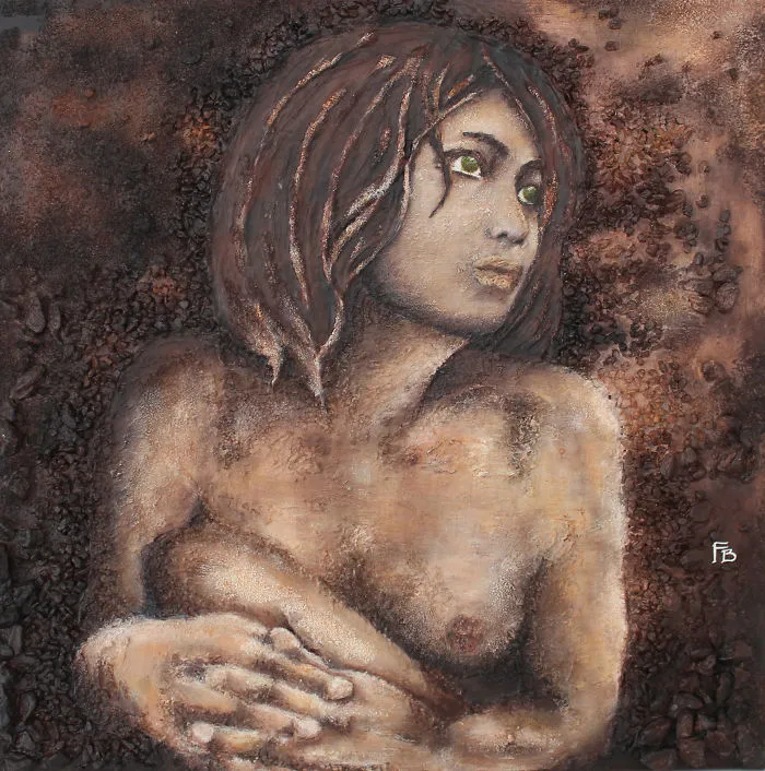 I Love To Portray People's Textures, Shades And Layers In My Paintings