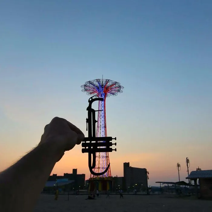 A Musical Twist On The Parachute Jump, Coney Island