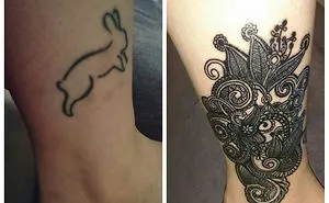 82 Creative Cover-Up Tattoo Ideas That Show A Bad Tattoo Is Not The End Of Life