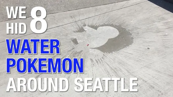 Take Your Poke-training To The Next Level With This 'water Pokémon' Scavenger Hunt!