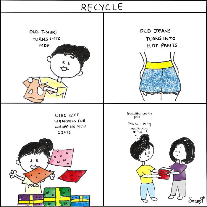 My Comics Showing That I'm Just So Middle Class