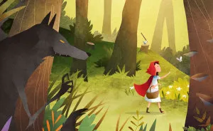 I Try To Illustrate Popular Children's Fairy Tales Differently