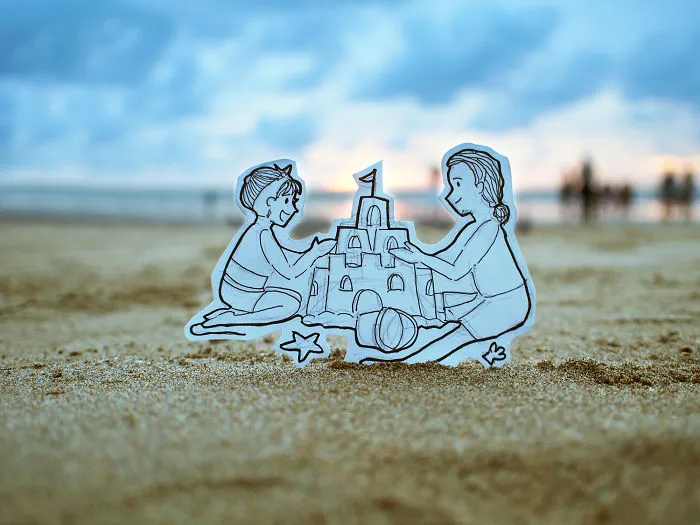 How 'bout Going Out To The Beach To Build A Sandcastle?