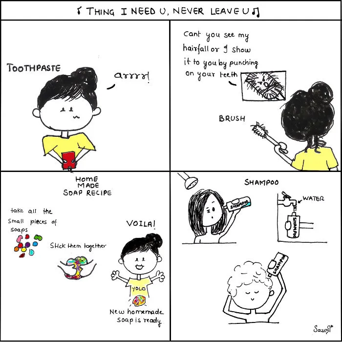 My Comics Showing That I'm Just So Middle Class