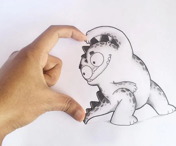 Playing With Our Little Cartoon Dragon Pet (Part 2)
