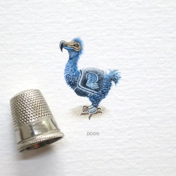 Tiny Paintings That I Create With Watercolor