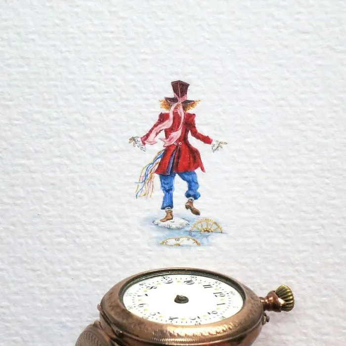 Tiny Paintings That I Create With Watercolor