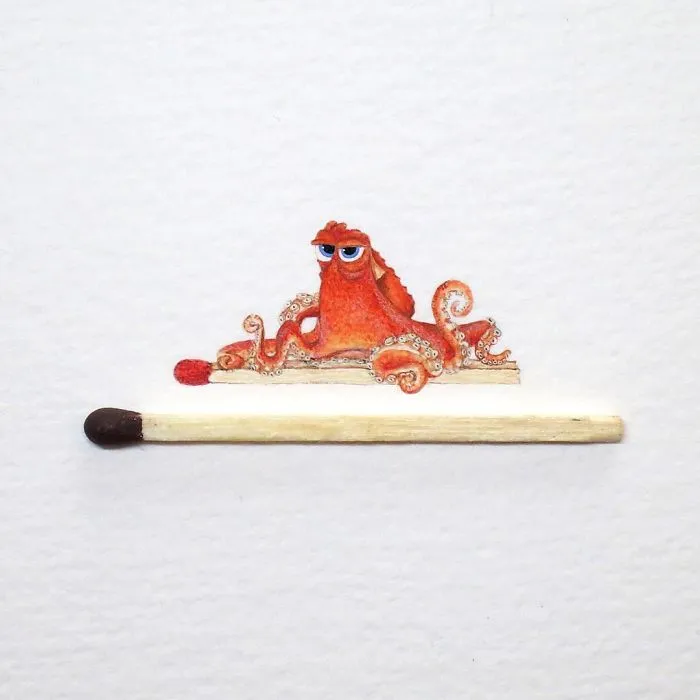 Tiny Paintings That I Create With Watercolor