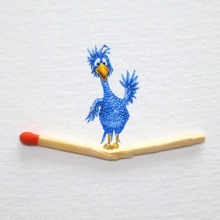 Tiny Paintings That I Create With Watercolor