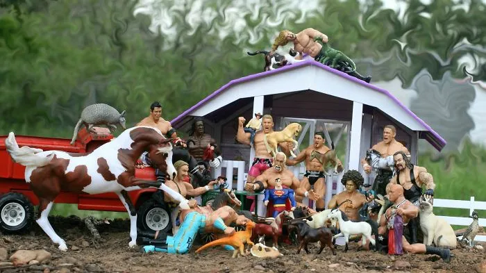 A Week In The Life Of Wrestler Horseman.