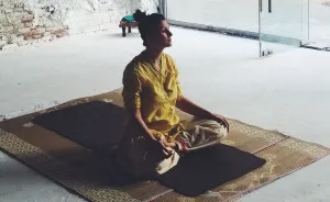 Yoga Experiment In An Art Gallery In The Middle Of Bucharest