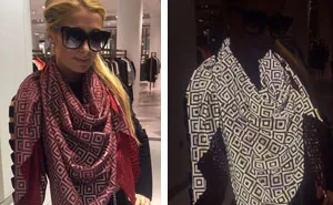 Anti-Paparazzi Scarf That Ruins Photos And Makes Flash Photography Impossible