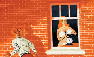 Artist Illustrates 6 Of The Strangest Things Ever Spotted Through A Window