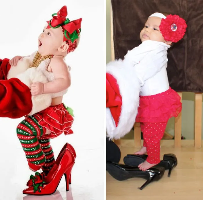 DIY Christmas Holiday Card. Nailed It