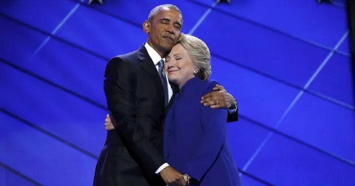 Obama And Clinton's Hug Was Perfect, Until Internet Trolls Ruined Everything