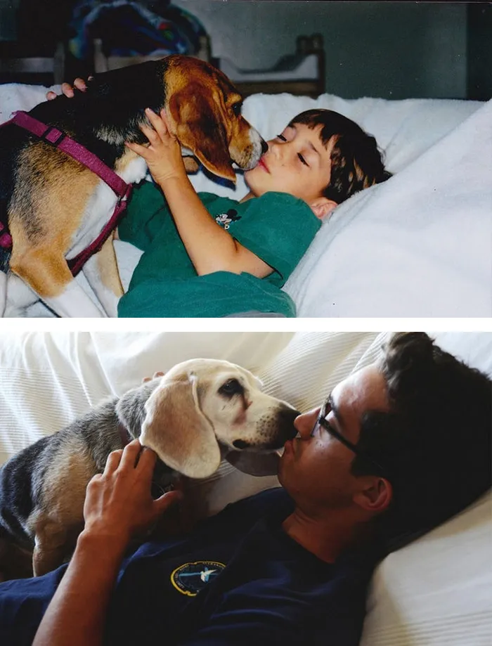 First And Last Photo. 16 Years Difference