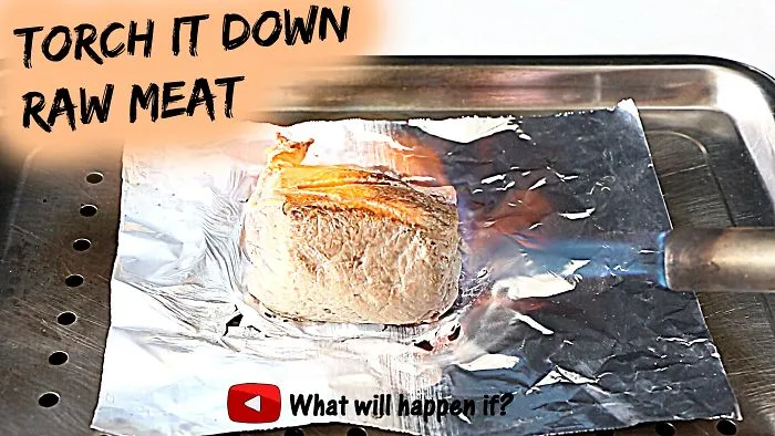 Cooking With Torch Fire