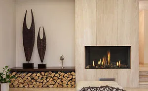 Contemporary Twist On Conventional Fireplaces