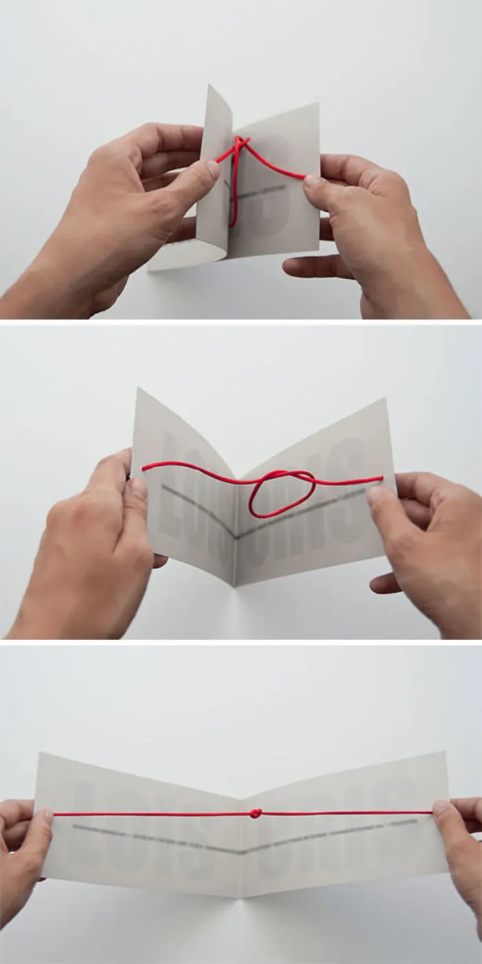 Inventive Wedding Invitation