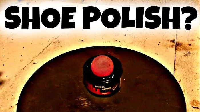 Why Dont We Drop A Red Hot Steel Ball On A Shoe Polish Kit?