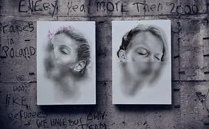Paintings Inspired By My Friend, Victims Of Domestic Violence.