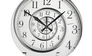 The Original Droste Spiral Wall Clock By Artist Tj Ro