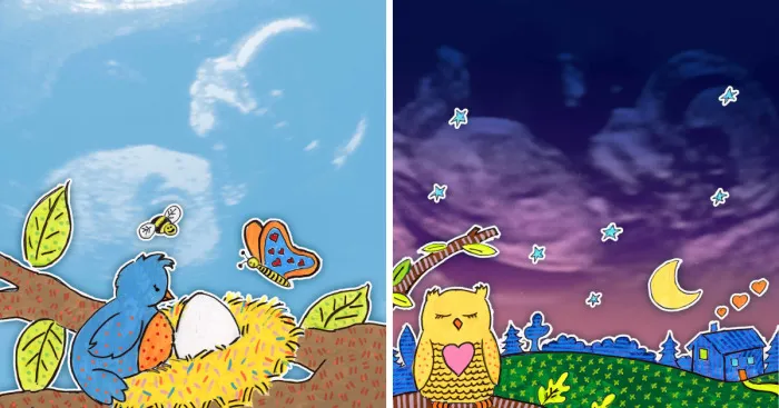 I Take Baby's Ultrasound And Make Whimsical Illustrations