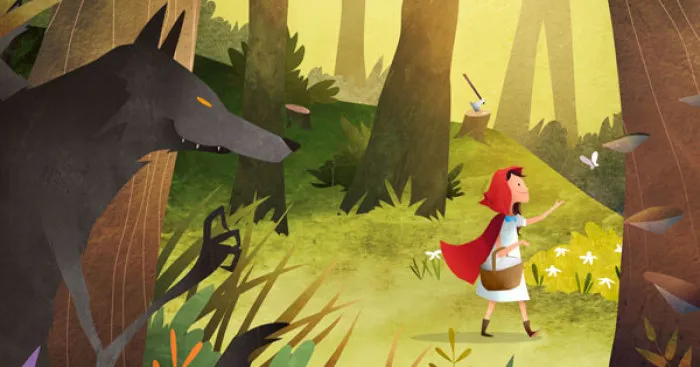 I Try To Illustrate Popular Children's Fairy Tales Differently