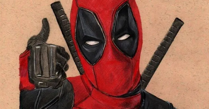 My Drawing Of Deadpool