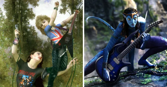 Artists Celebrate World Rock Day By Altering Popular Images