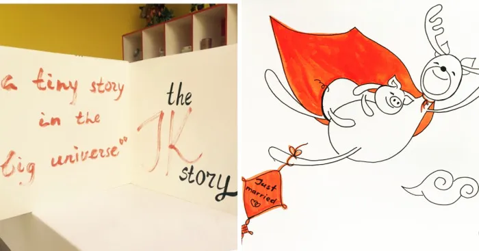 We Doodled Our Love Story In Chubby Characters
