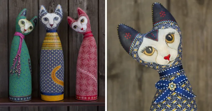 Artist Ann Van Jaarsveld Debutes Her African Inspired Cat Art