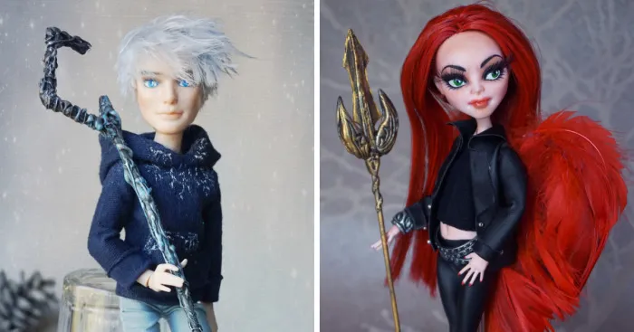 I Recreate Dolls Into People's Favorite Characters From Games, Movies And Pop Culture