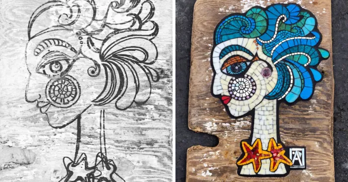 I Show The Progress Of Creating An Artwork To Share The Process With Others