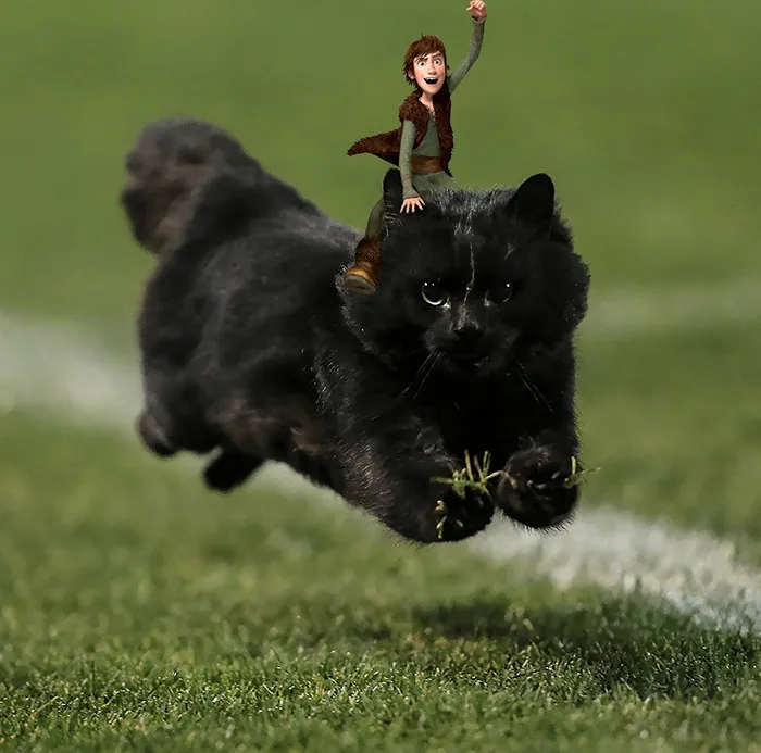 Toothless!