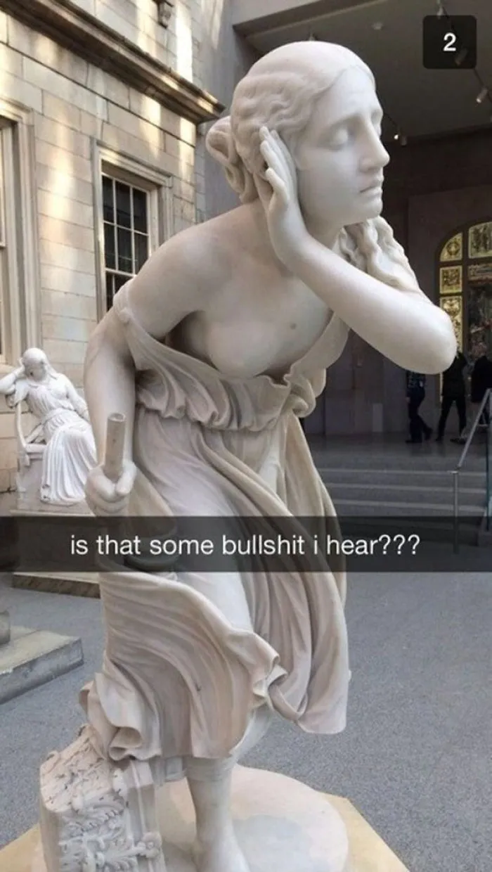 101 Museum Snapchats That'll Make Art History Fun Again