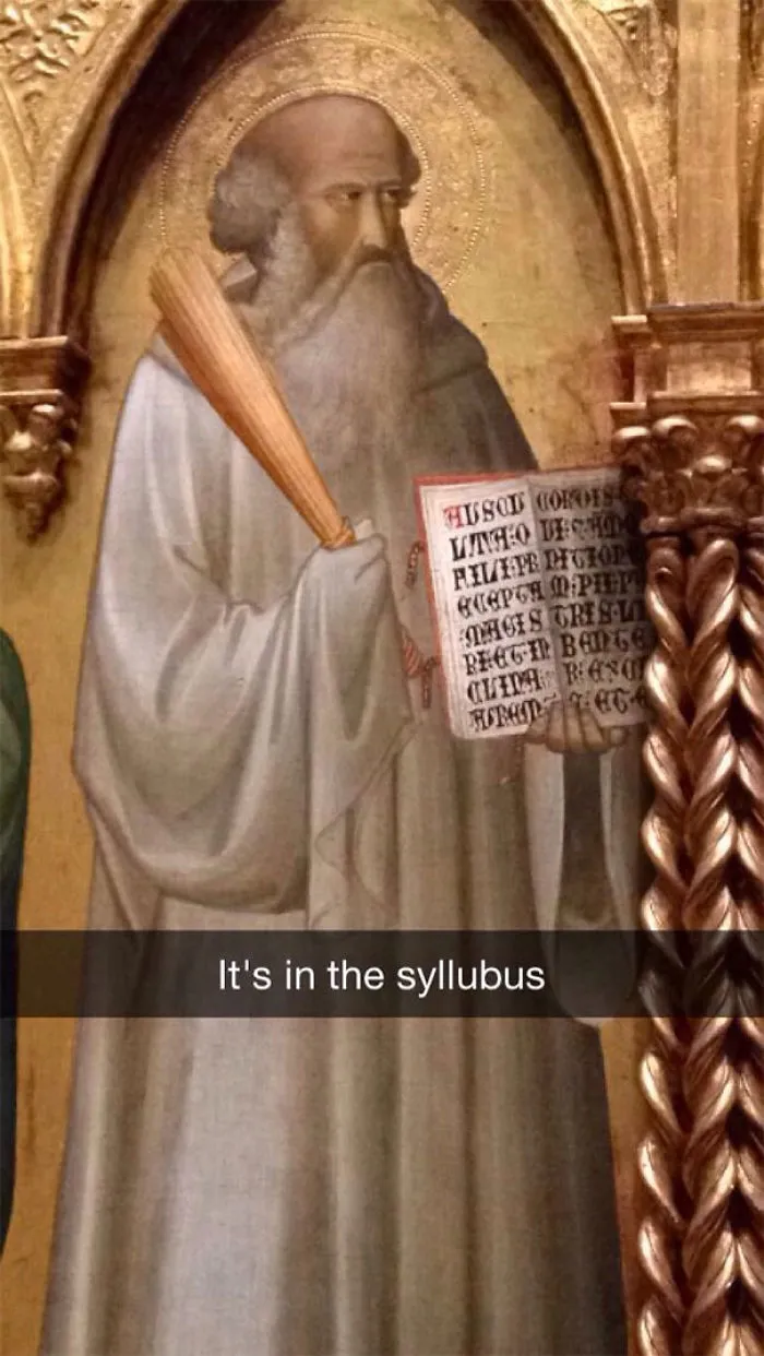 It's In The Syllubus