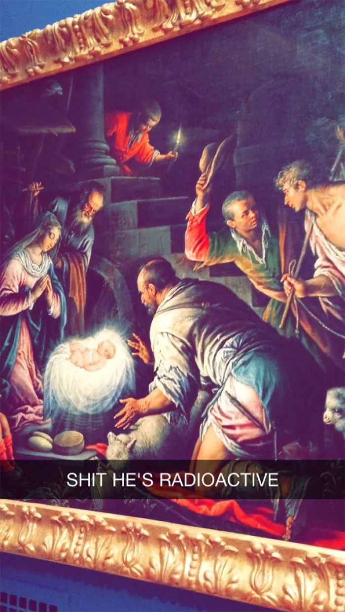 101 Museum Snapchats That'll Make Art History Fun Again
