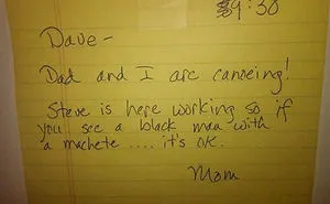 54 Of The Funniest Notes From Moms And Dads