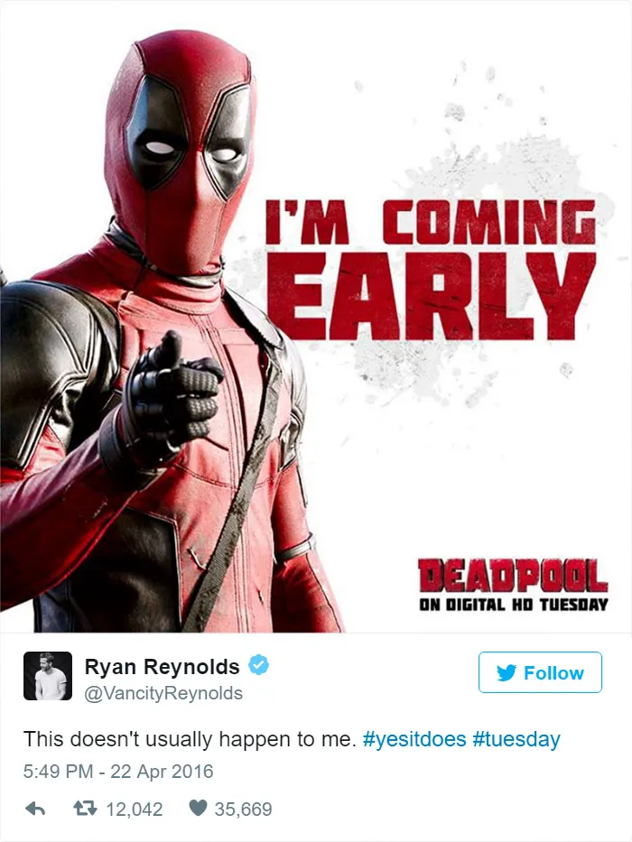 24 Times Ryan Reynold's Twitter Replies Were Pure Gold