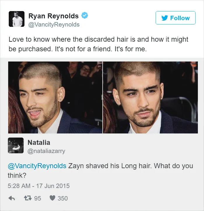 24 Times Ryan Reynold's Twitter Replies Were Pure Gold