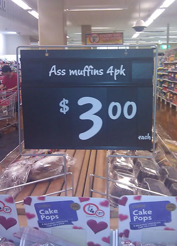 So... This Was At My Local Supermarket The Other Night. It's Been There For A Few Days