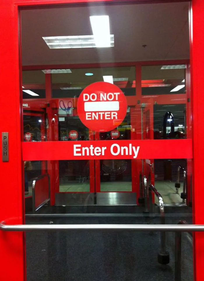 Confused Door