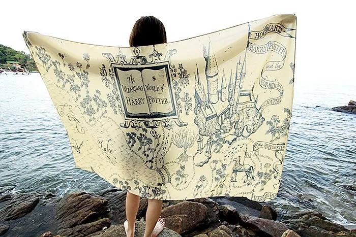The Marauder's Map Scarf