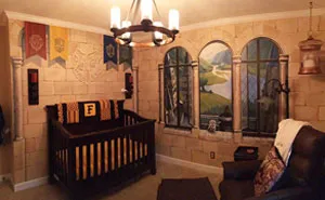 Dad Creates ‘Harry Potter’ Nursery For His Little Wizard